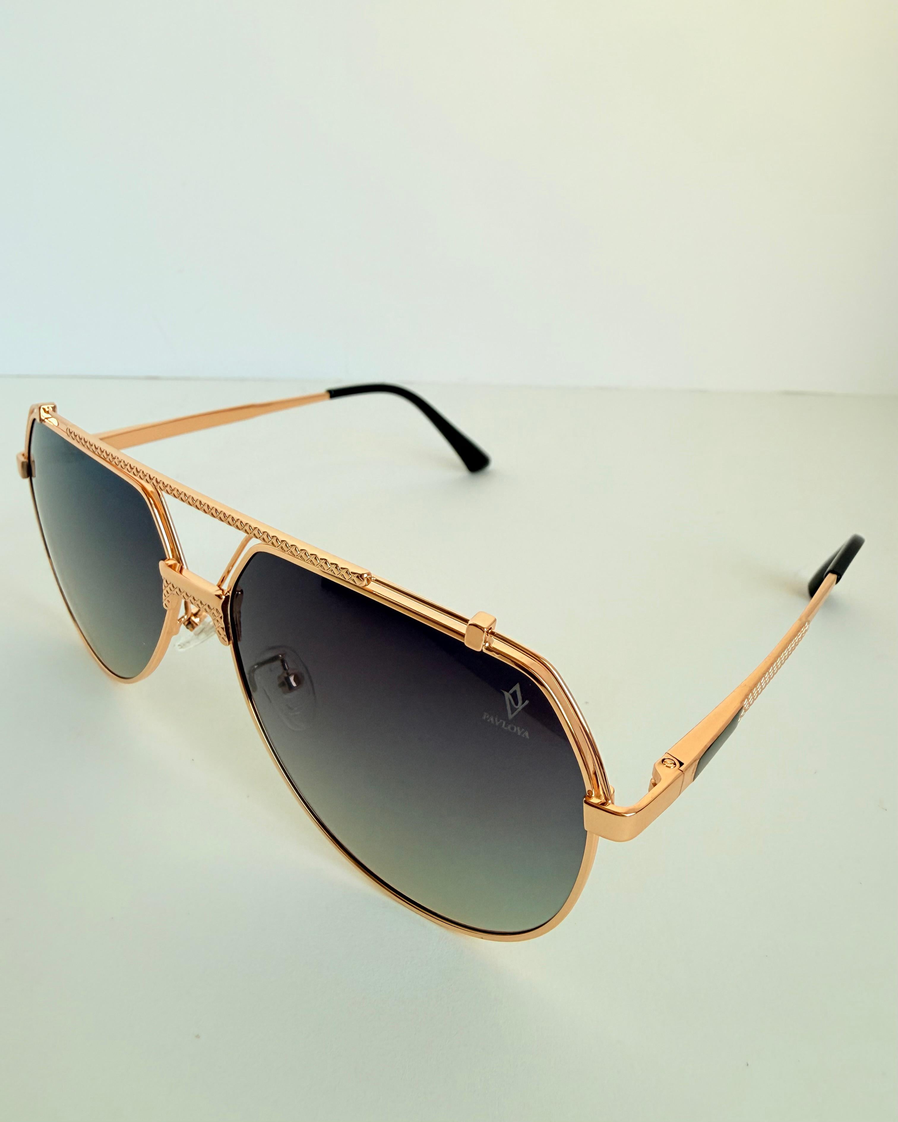 Gold Elegant Aviator 3309